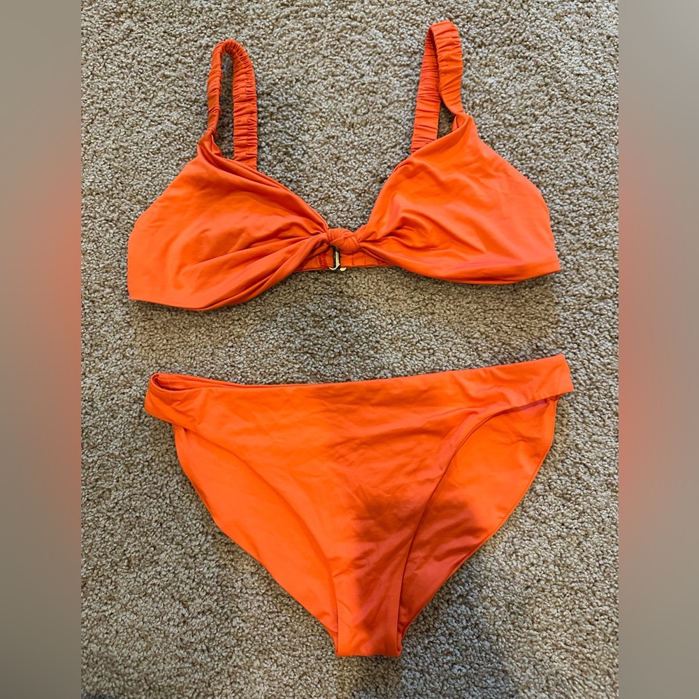 Vitamin A Orange Bikini Set